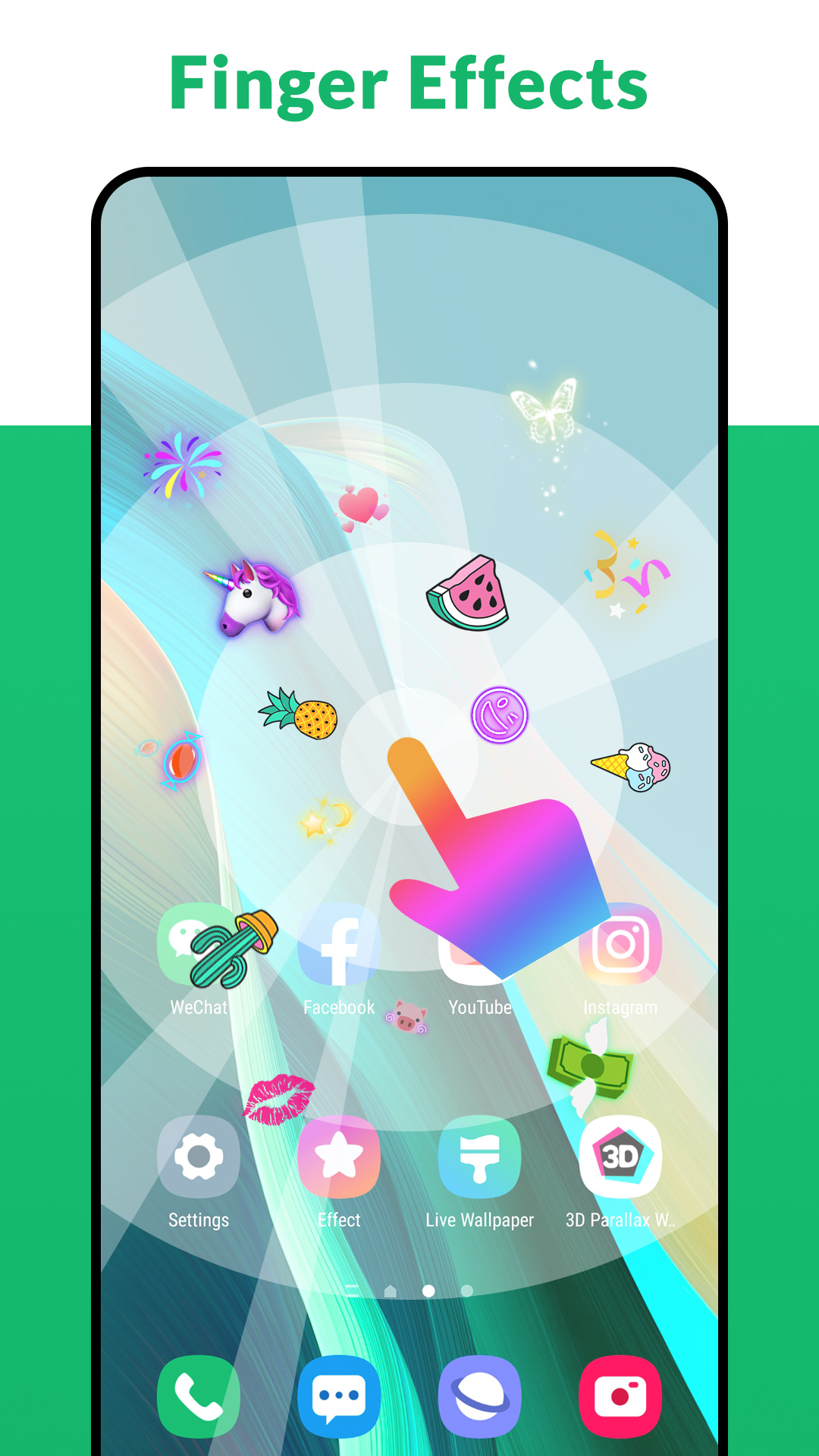 اسکرین شات 5 برنامه A Launcher : Galaxy A Launcher