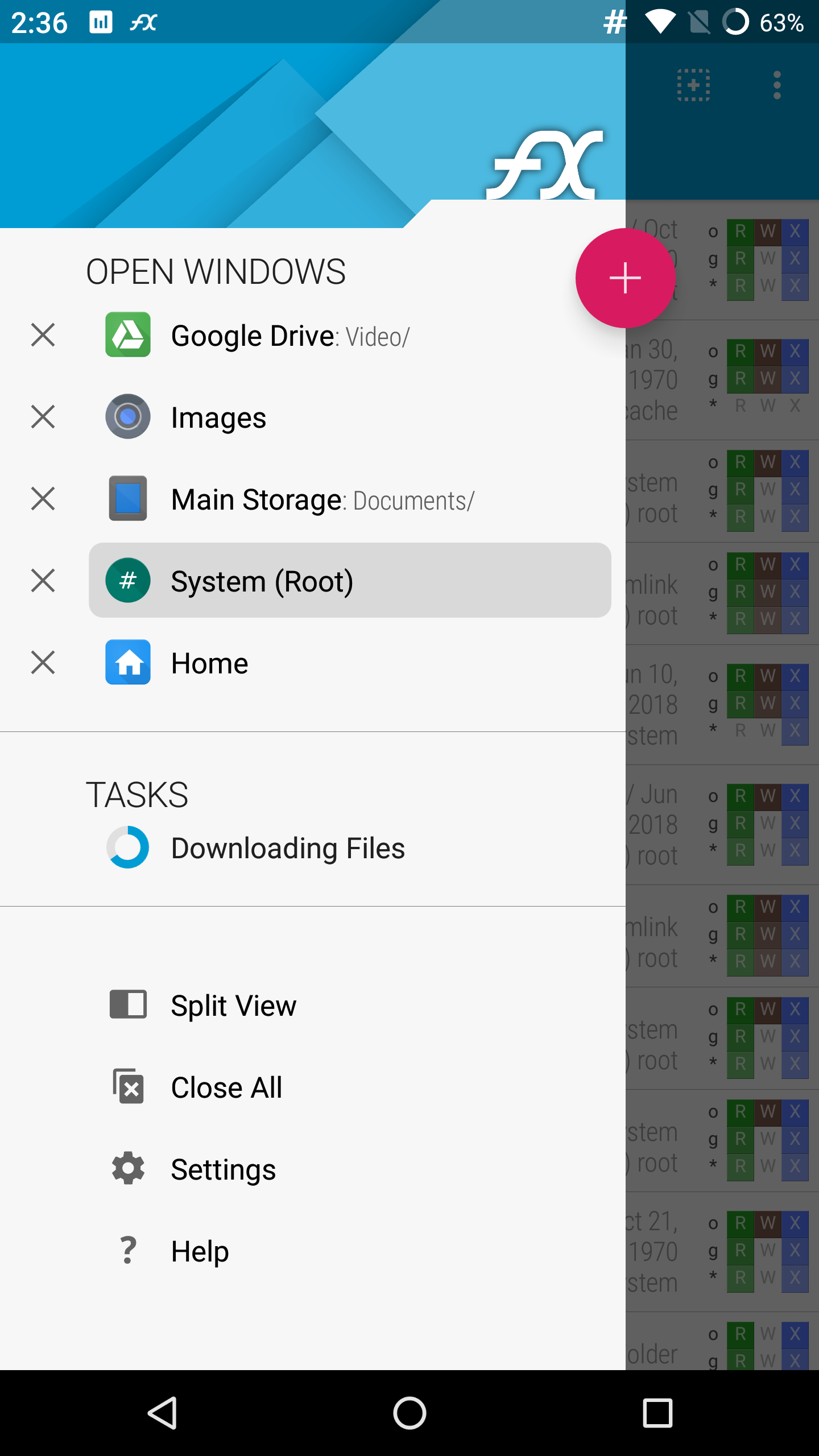 اسکرین شات 3 برنامه FX File Explorer