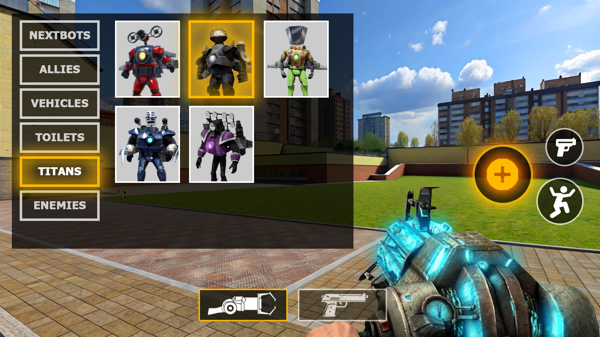 اسکرین شات 2 بازی Nextbots Sandbox Playground