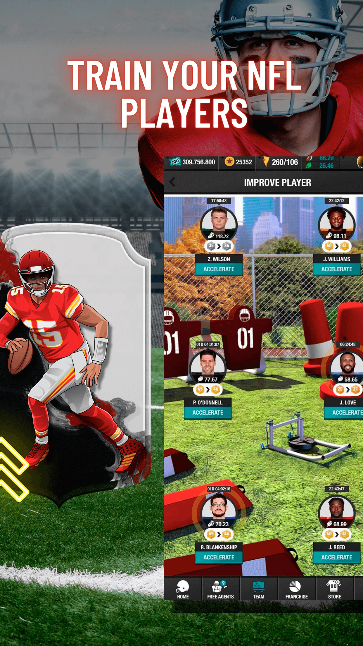 اسکرین شات 4 بازی NFL Mobile Football FM