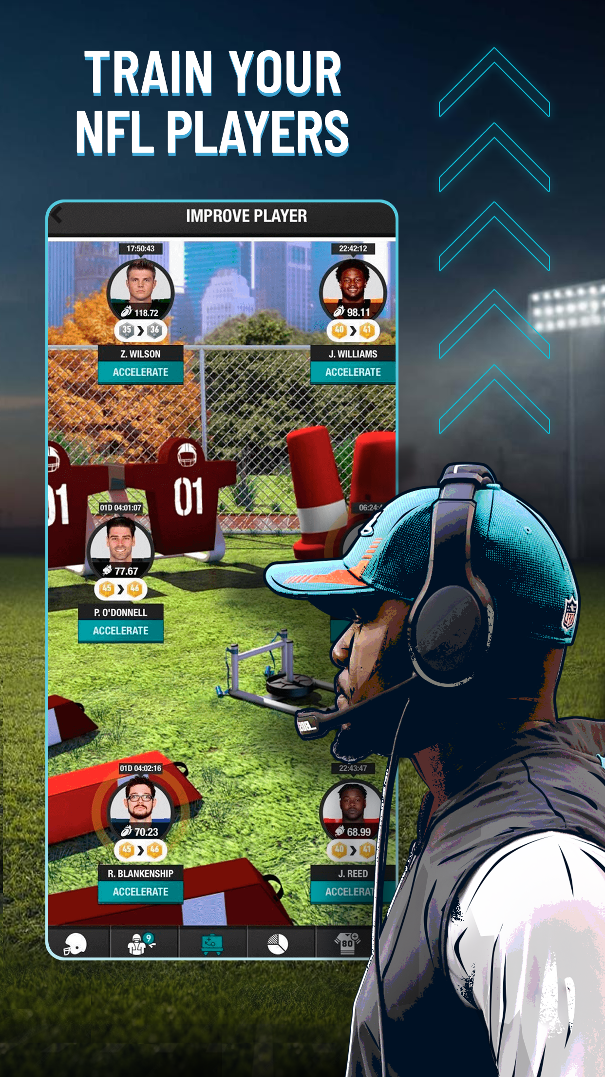 اسکرین شات 4 بازی NFL Mobile Football FM