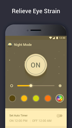 اسکرین شات 5 برنامه Night Shift - Bluelight Filter for Good Sleep