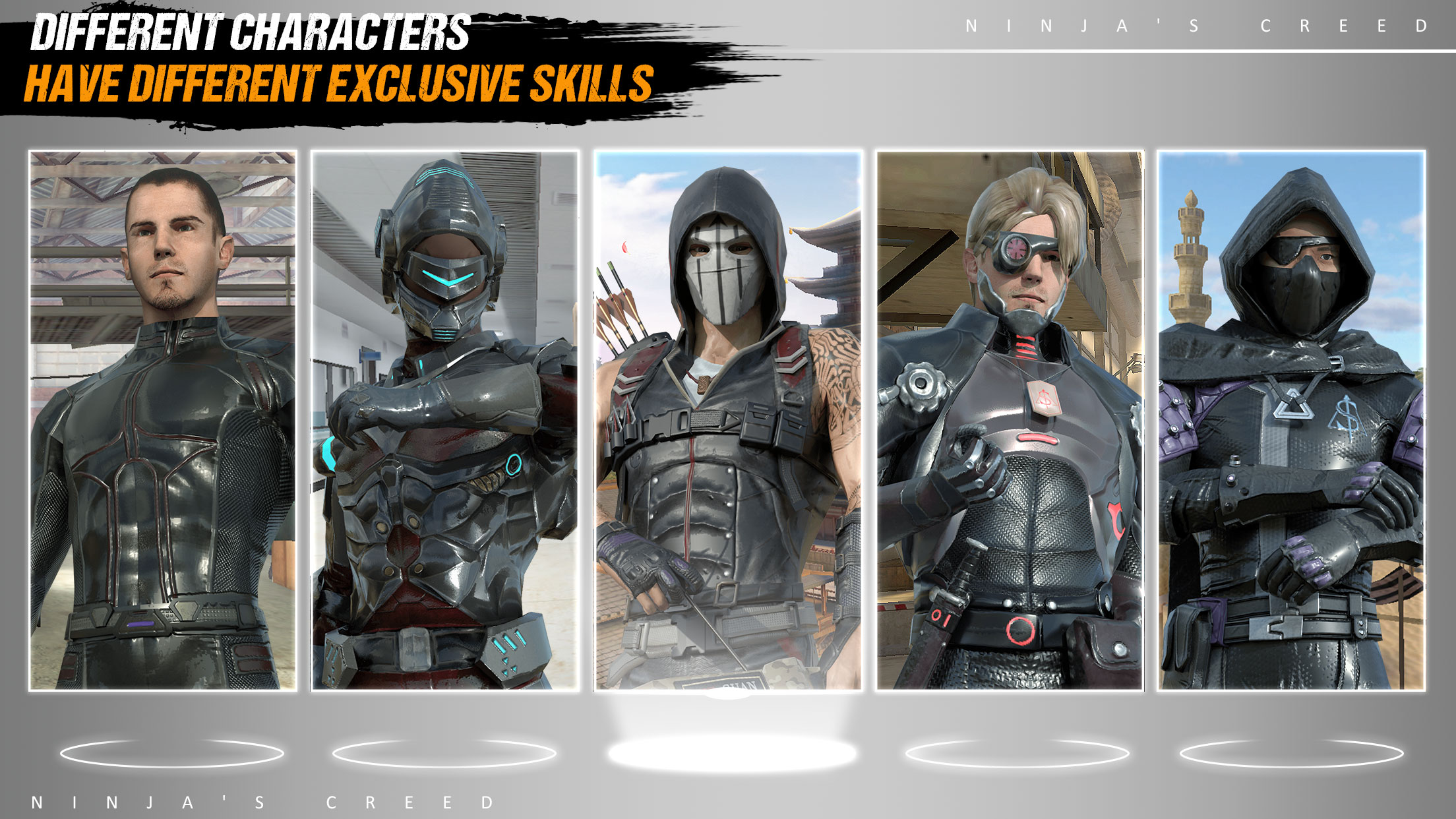 اسکرین شات 5 بازی Ninja’s Creed:3D Shooting Game