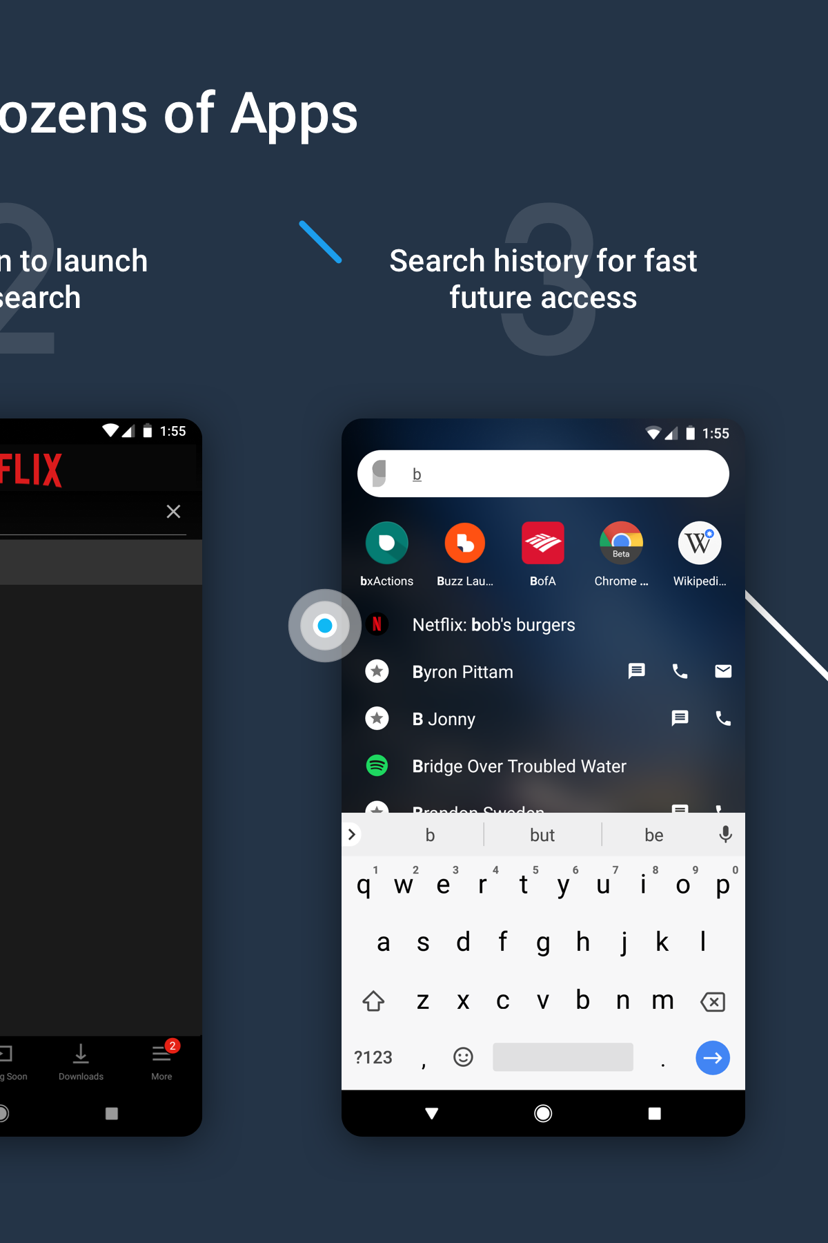 اسکرین شات 6 برنامه Sesame Search & Shortcuts