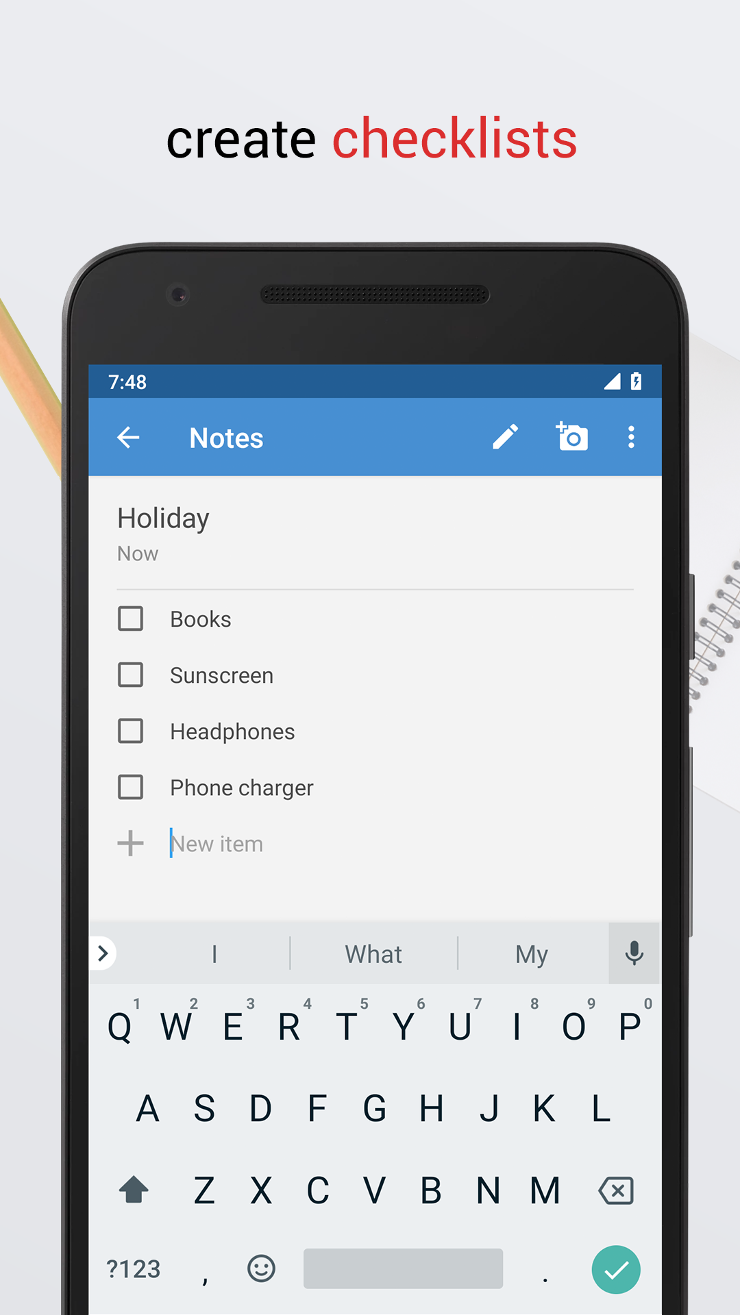 اسکرین شات 3 برنامه Notes