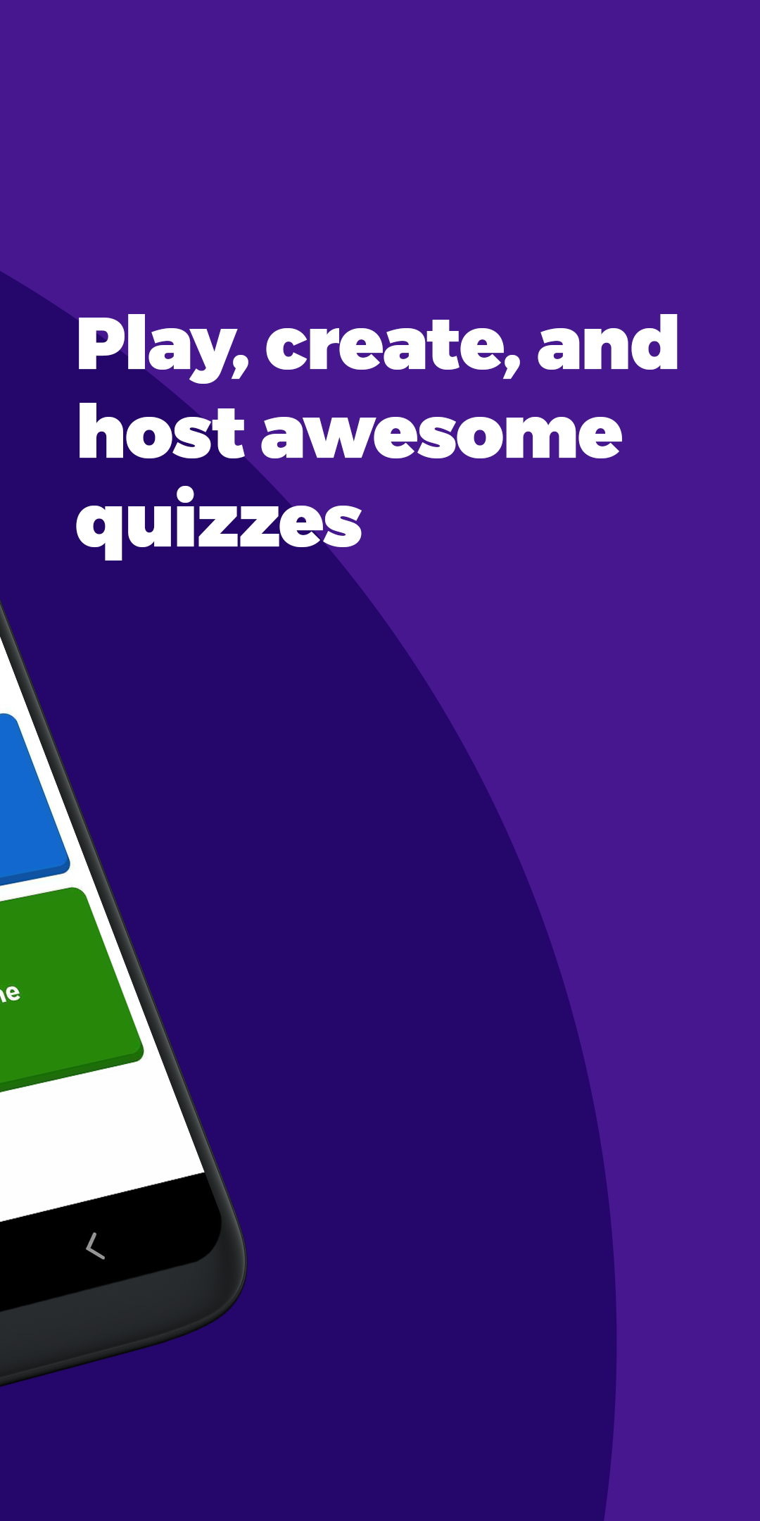 اسکرین شات 2 برنامه Kahoot! Play & Create Quizzes