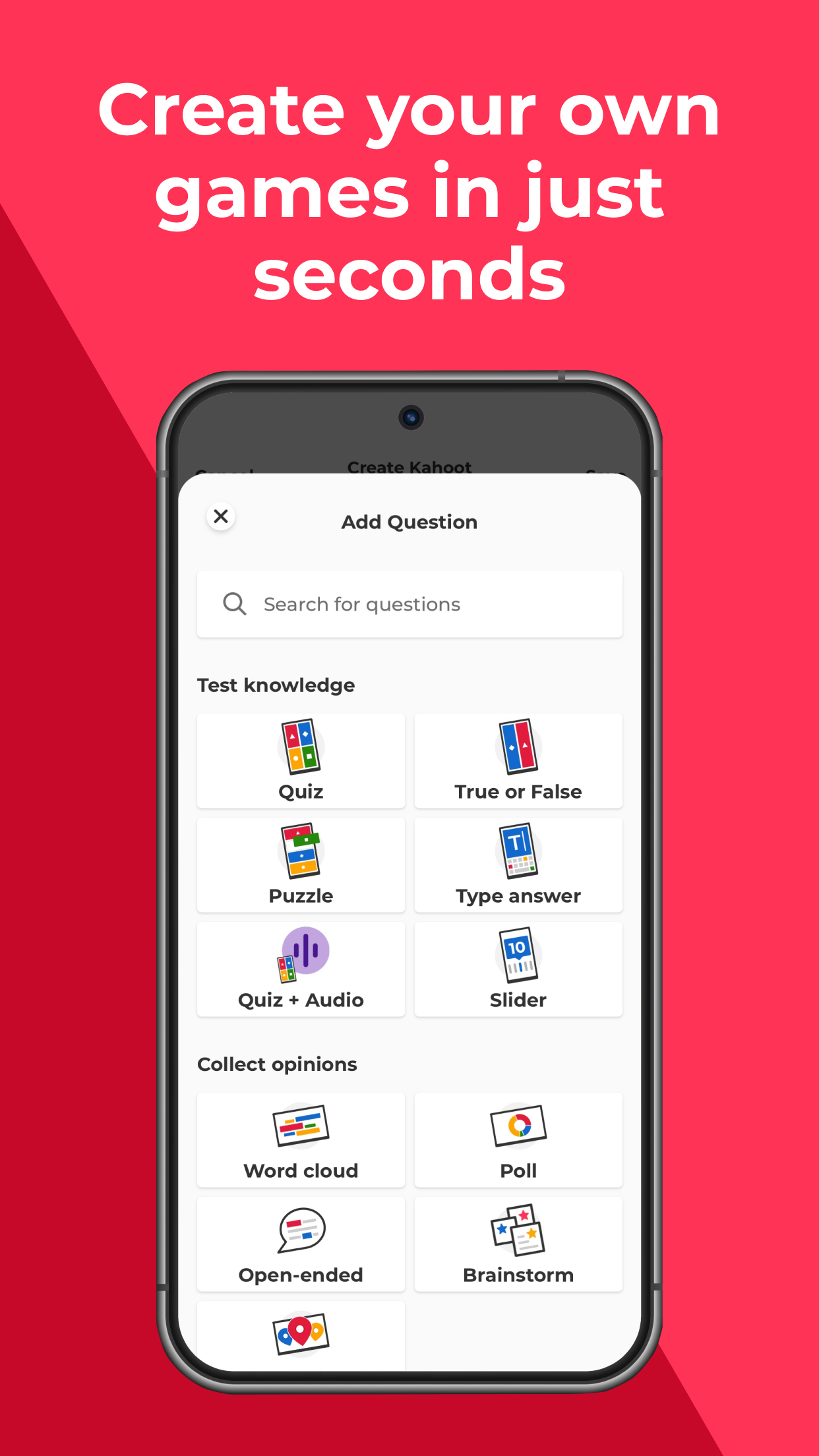 اسکرین شات 4 برنامه Kahoot! Play & Create Quizzes