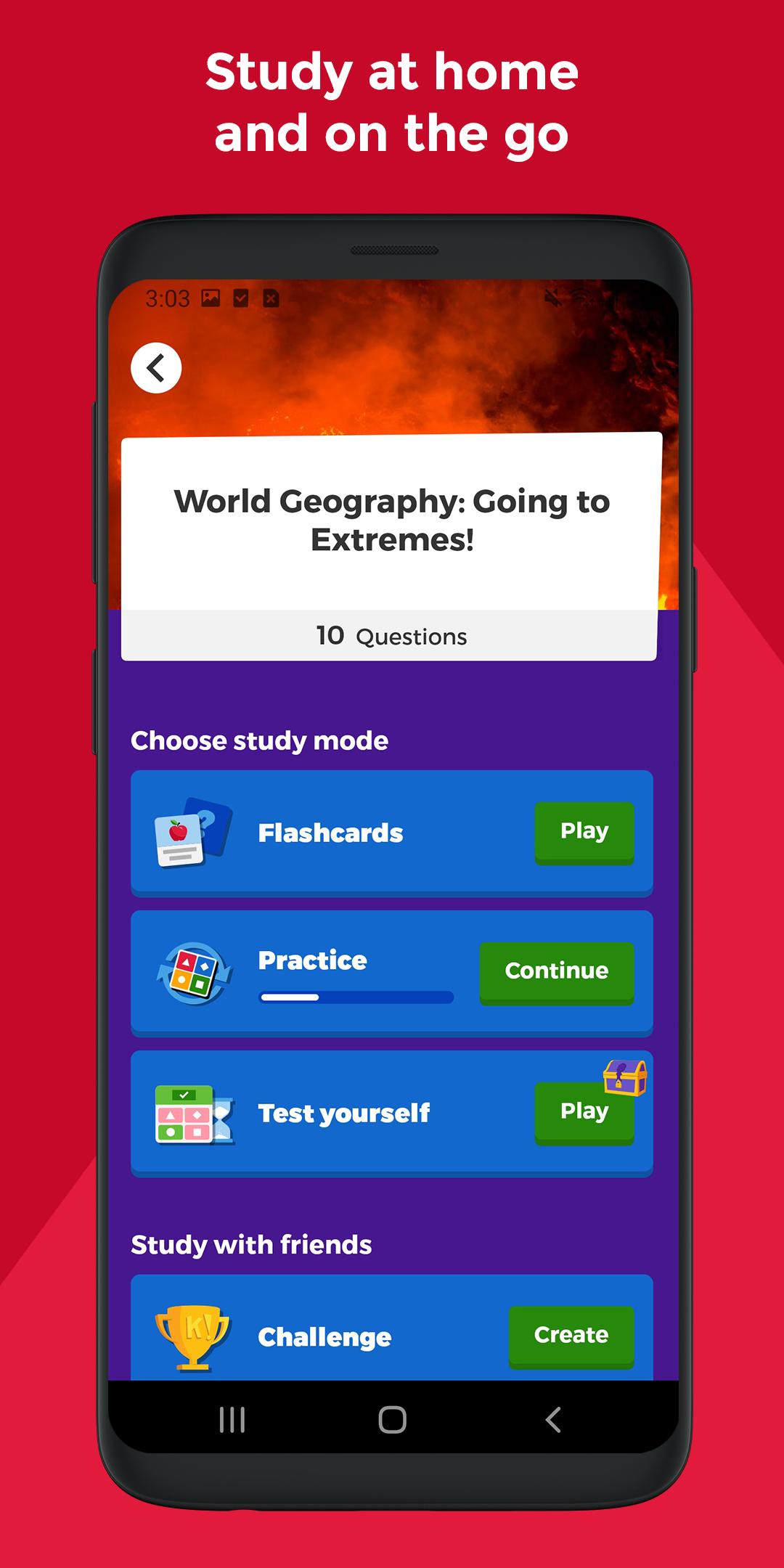 اسکرین شات 6 برنامه Kahoot! Play & Create Quizzes