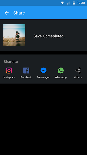 اسکرین شات 4 برنامه Square Pic - No Crop Photo Editor for Instagram