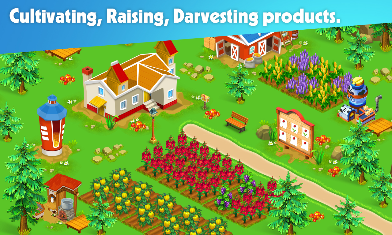 اسکرین شات 4 بازی Dream Farm Family