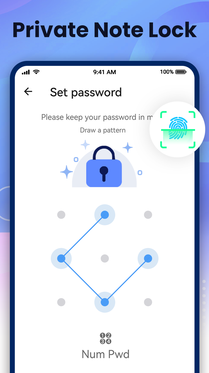 اسکرین شات 4 برنامه Notepad - Notes, Easy Notebook