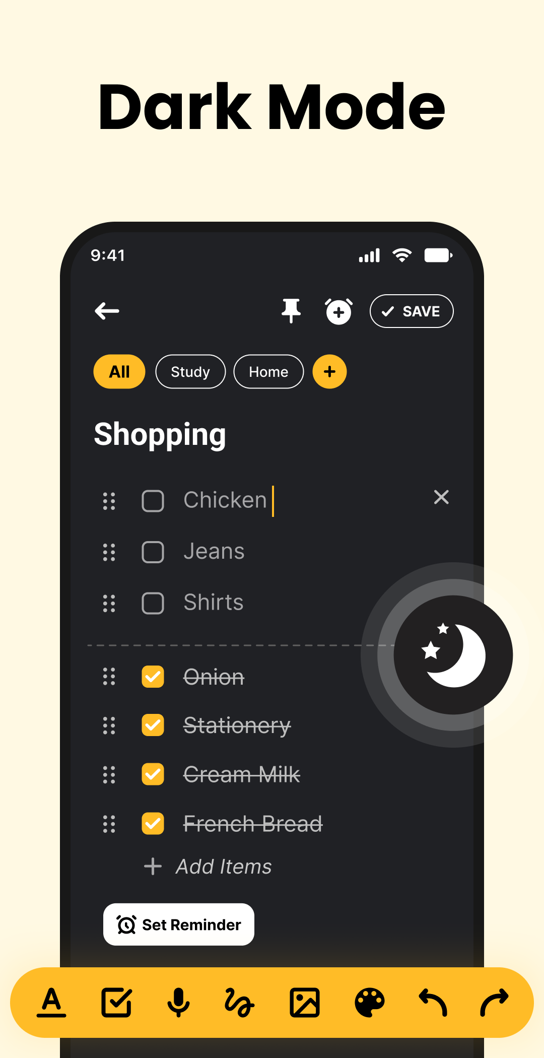 اسکرین شات 7 برنامه Notes: Color Notepad, Notebook
