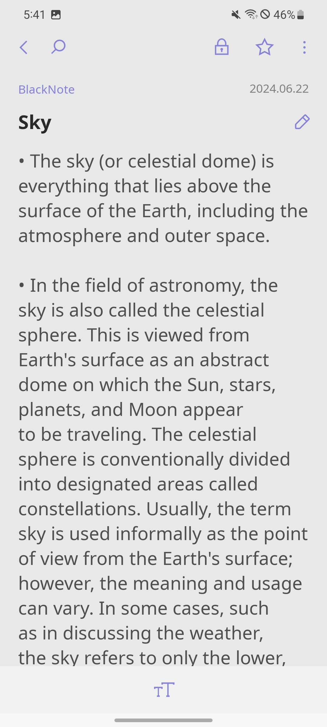 اسکرین شات 7 برنامه BlackNote: Dark Notes, Notepad