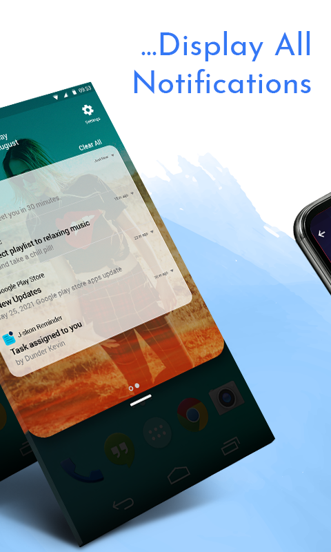 اسکرین شات 7 برنامه Notification Bar Customization