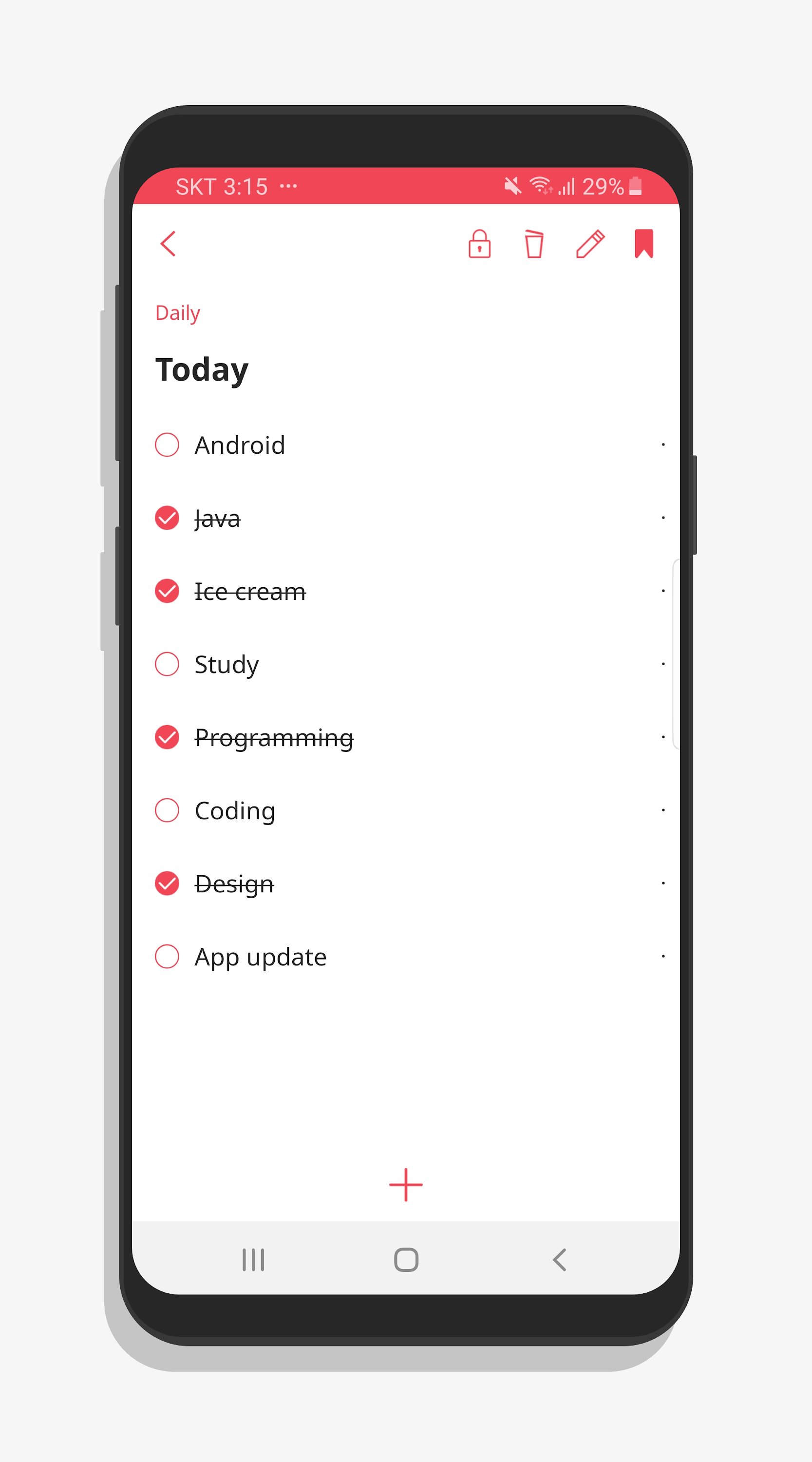 اسکرین شات 2 برنامه FastNote: Quick & Simple Notes