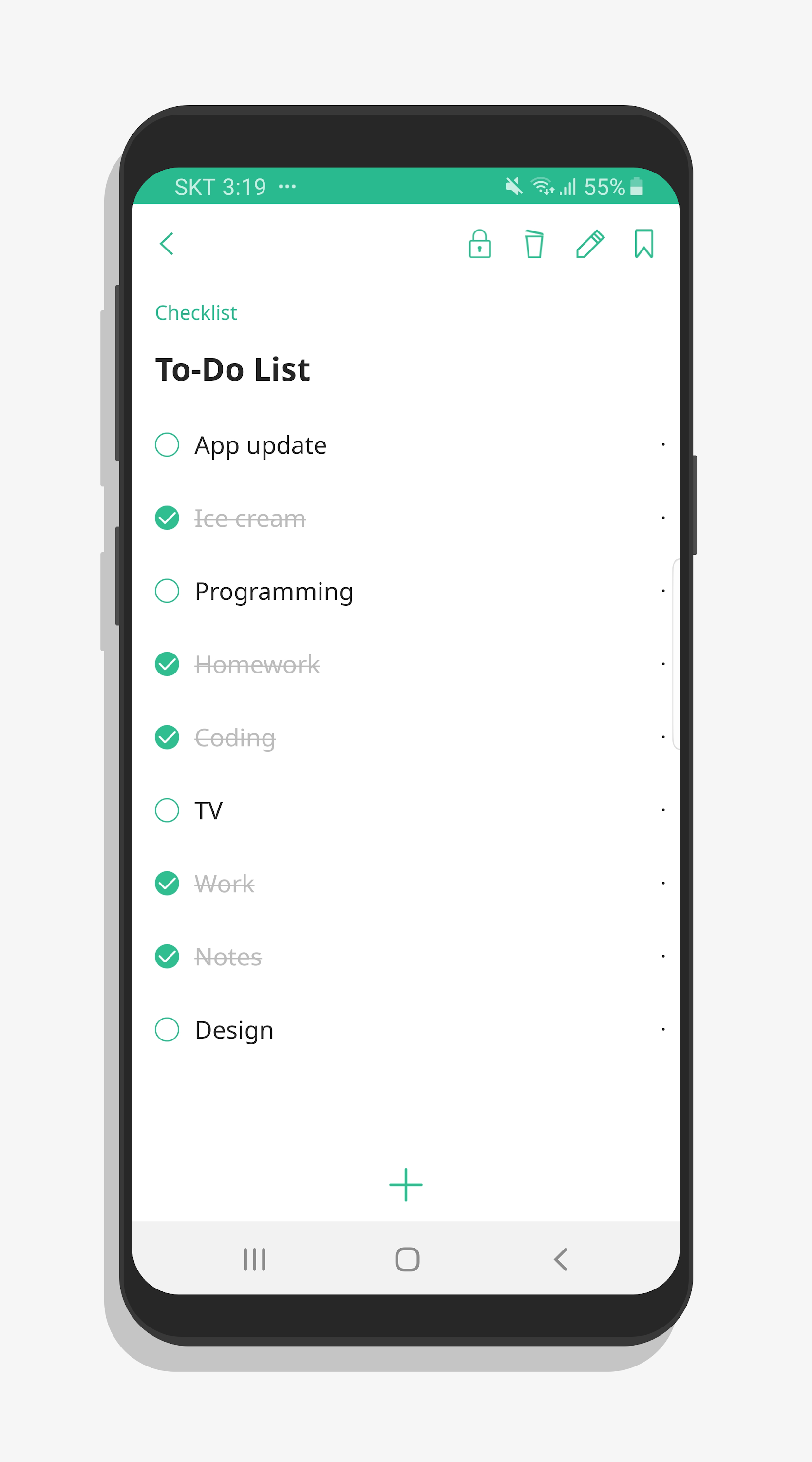 اسکرین شات 2 برنامه Notepad - Notes, Checklist