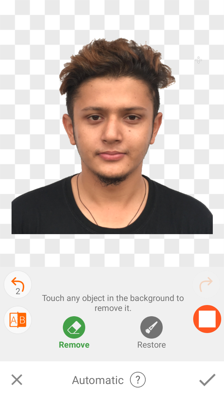 اسکرین شات 4 برنامه Passport Photo Maker – VISA/ID