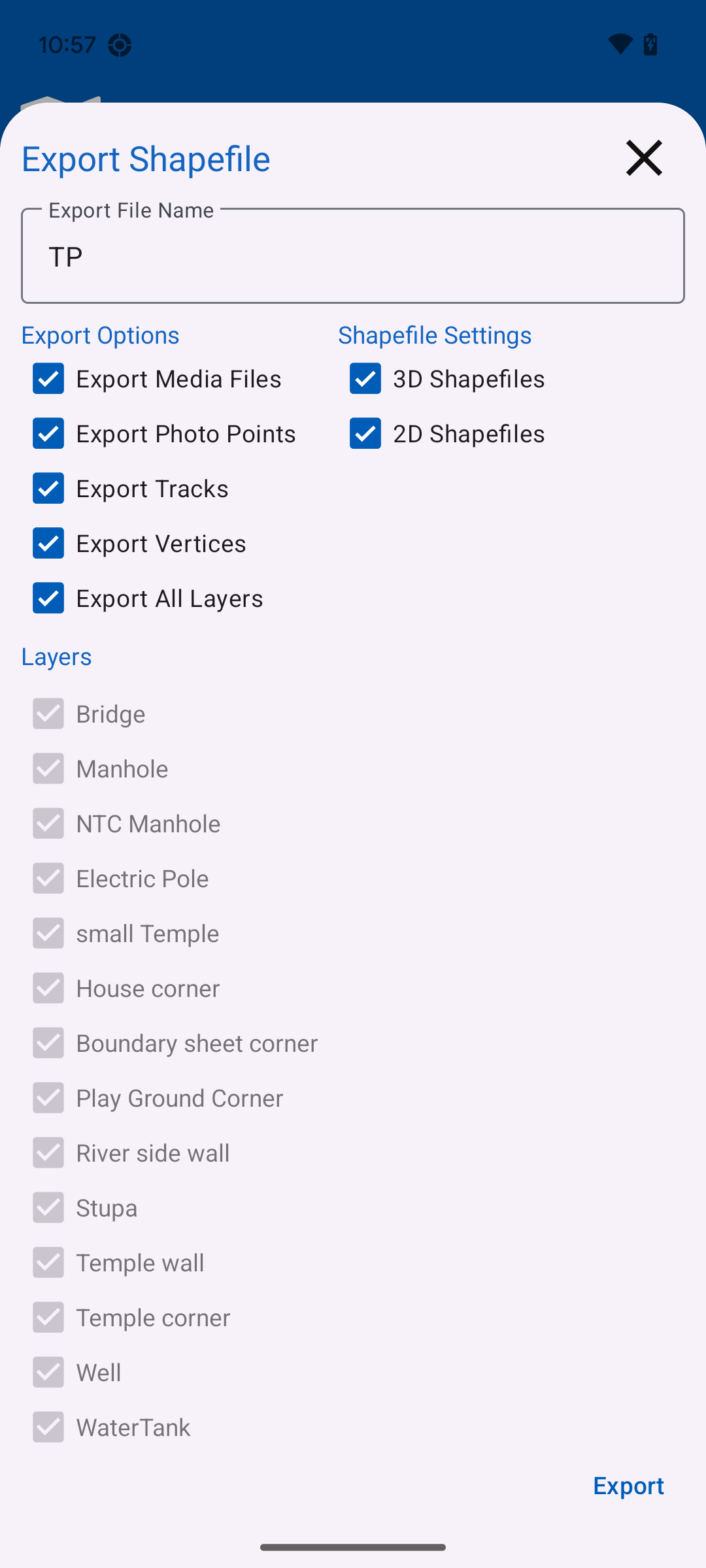 اسکرین شات 7 برنامه SW Maps - GIS & Data Collector