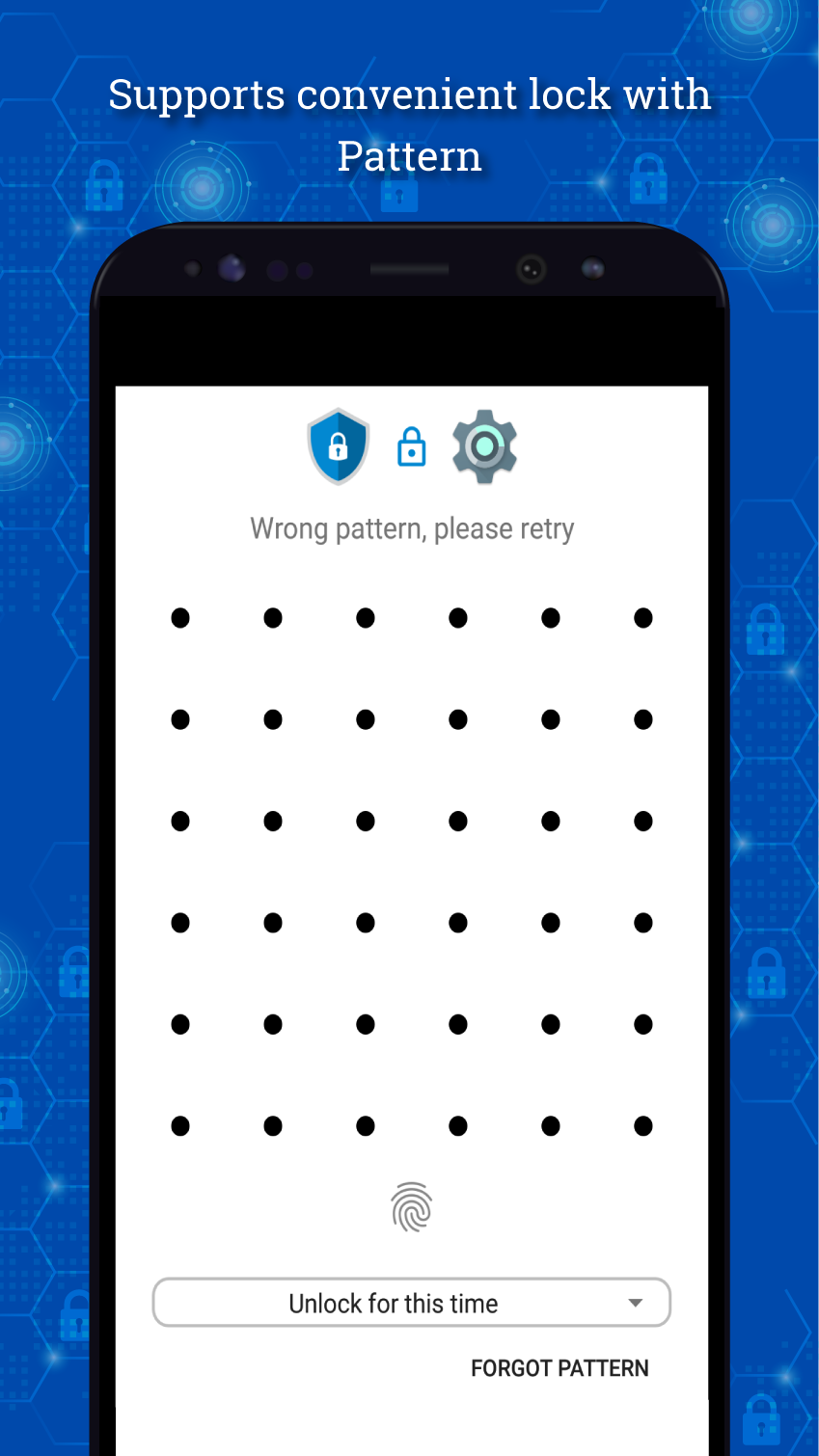 اسکرین شات 1 برنامه App Lock