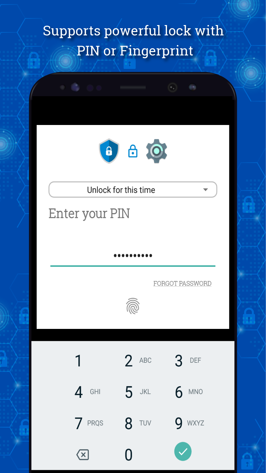 اسکرین شات 2 برنامه App Lock