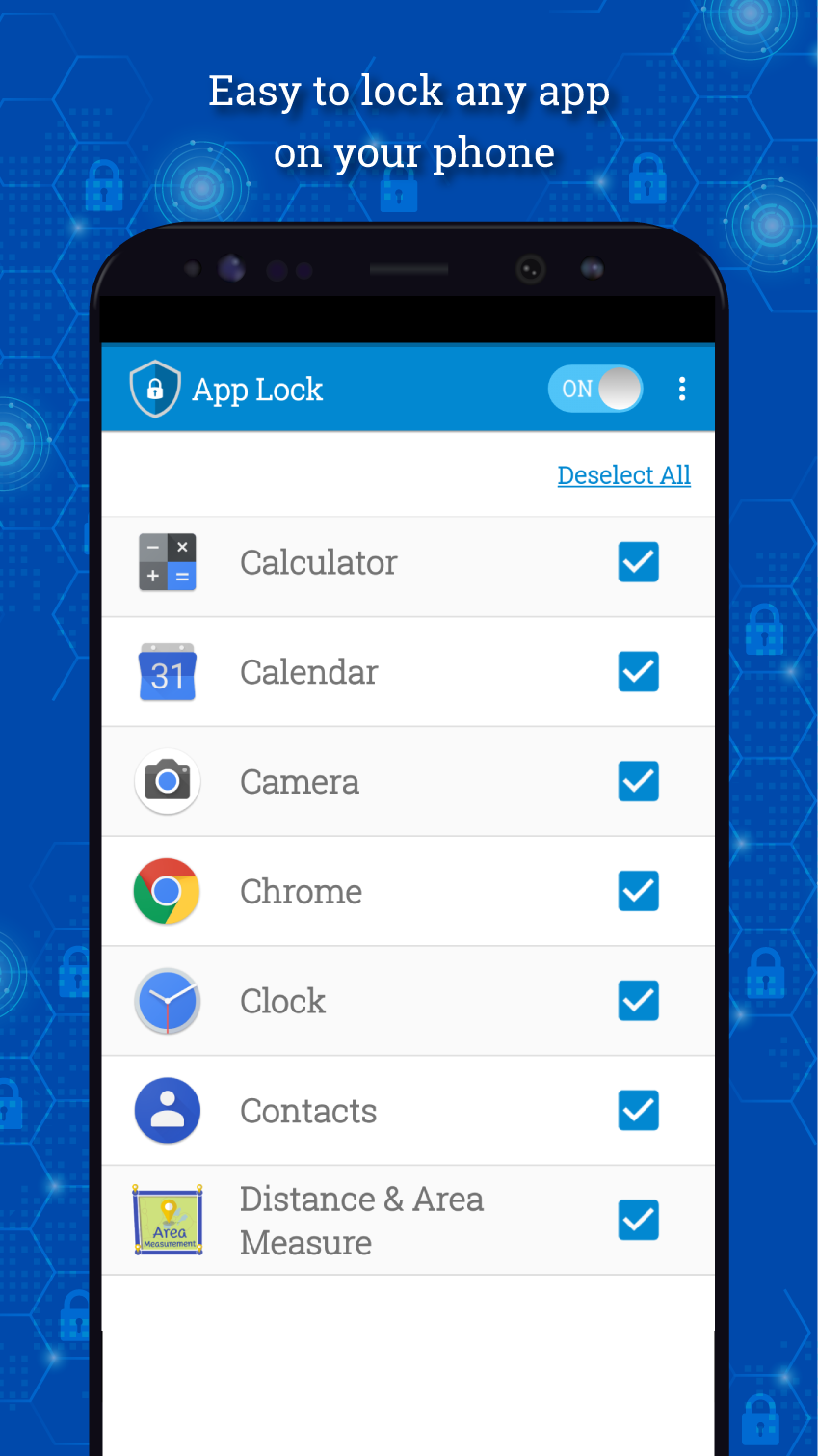 اسکرین شات 3 برنامه App Lock