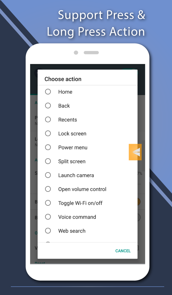 اسکرین شات 5 برنامه Back Button - Anywhere