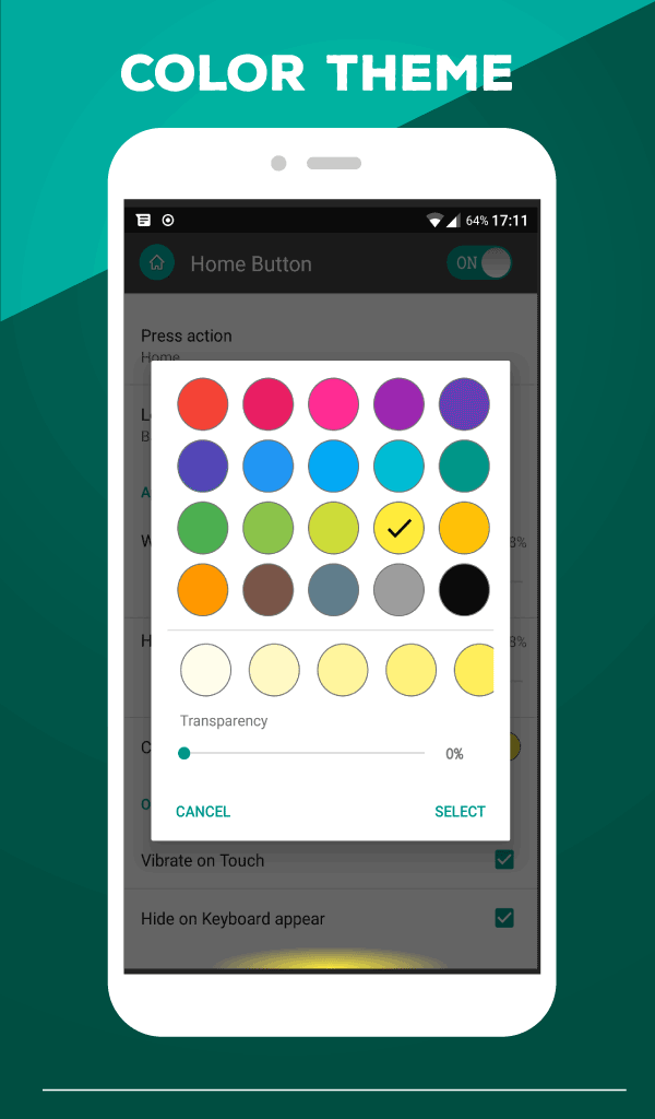 اسکرین شات 3 برنامه Home Button