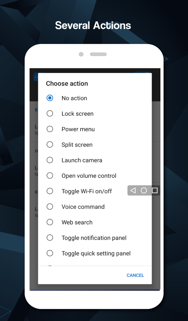 اسکرین شات 3 برنامه Navigation Bar - Anywhere