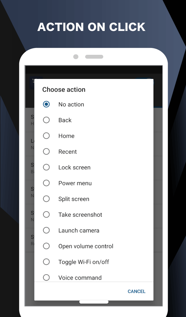 اسکرین شات 6 برنامه One Button Navigation Bar