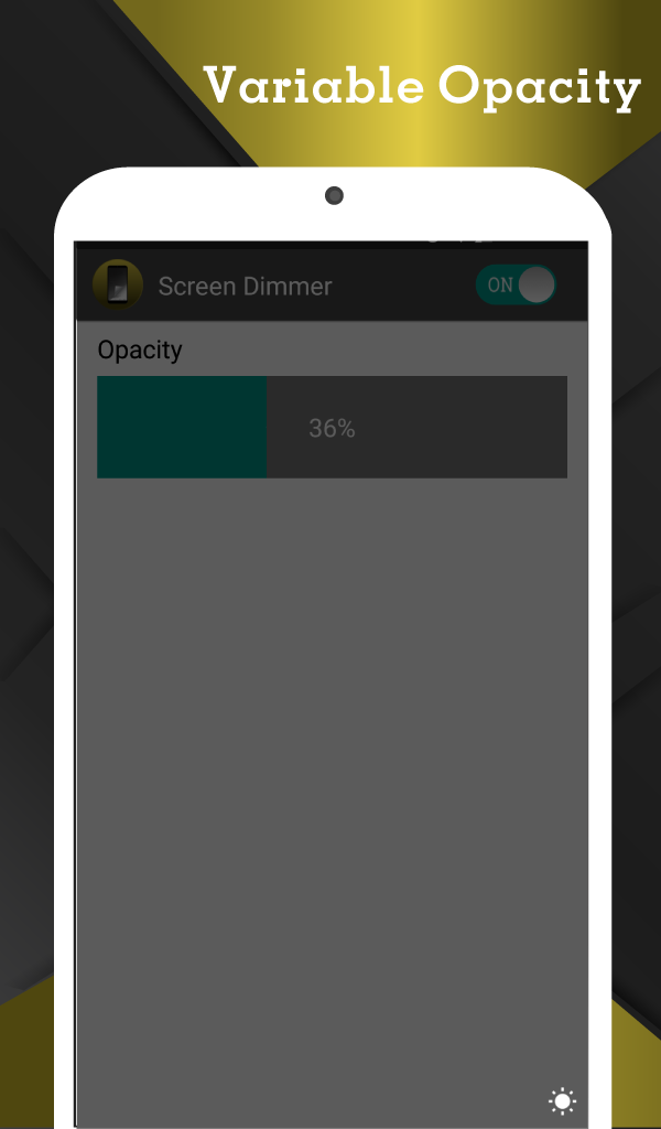 اسکرین شات 4 برنامه Screen Dimmer