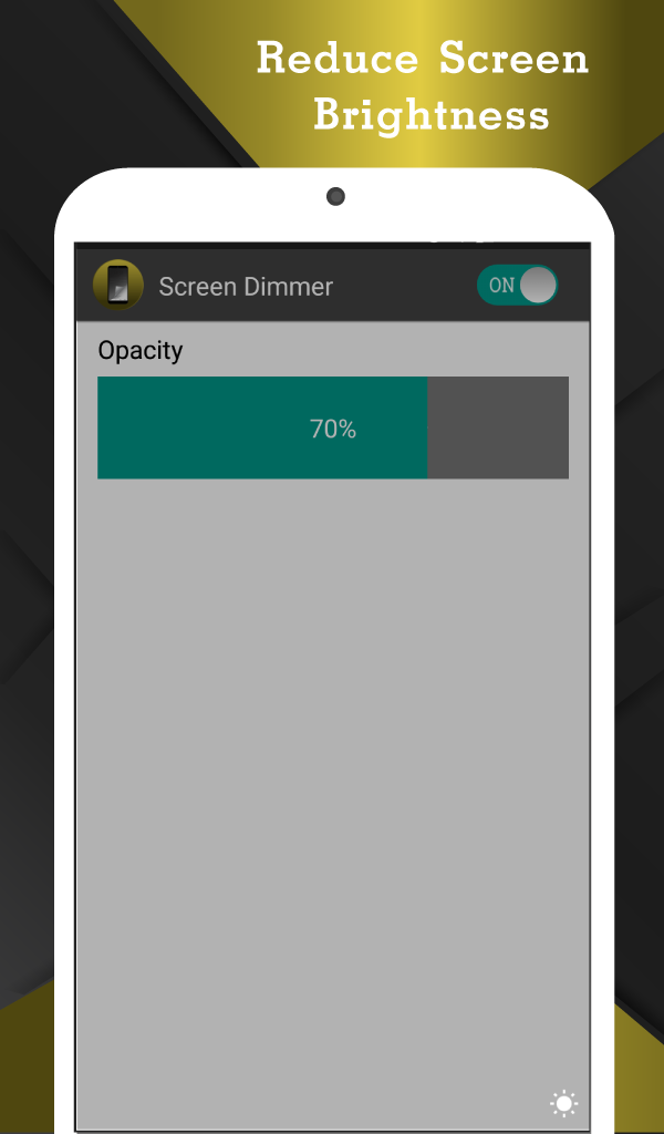 اسکرین شات 3 برنامه Screen Dimmer