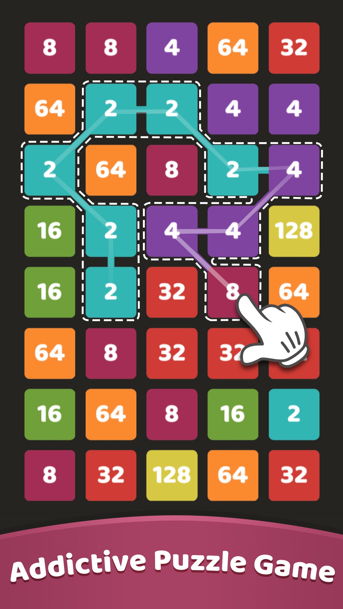 اسکرین شات 2 بازی 2248 Puzzle: Number Link 2048