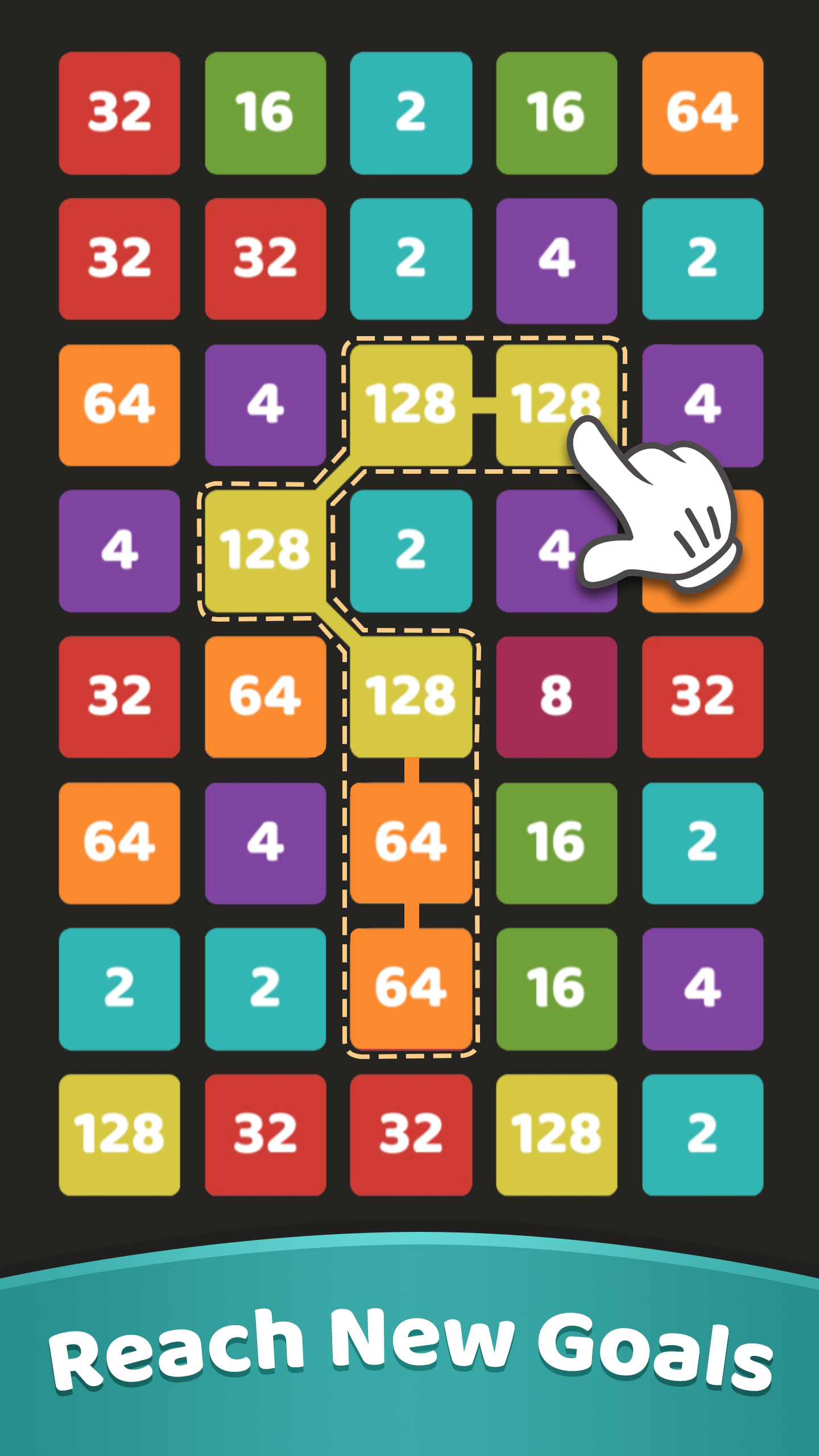 اسکرین شات 3 بازی 2248 Puzzle: Number Link 2048