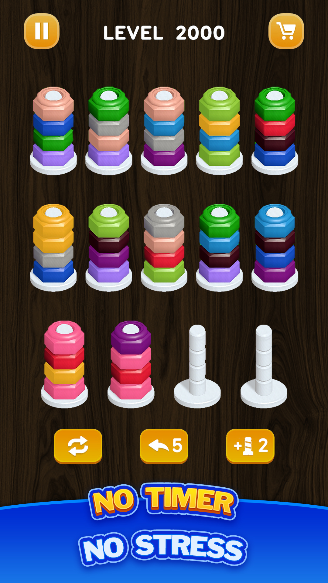 اسکرین شات 4 بازی Nut Sort Puzzle - Color Sort