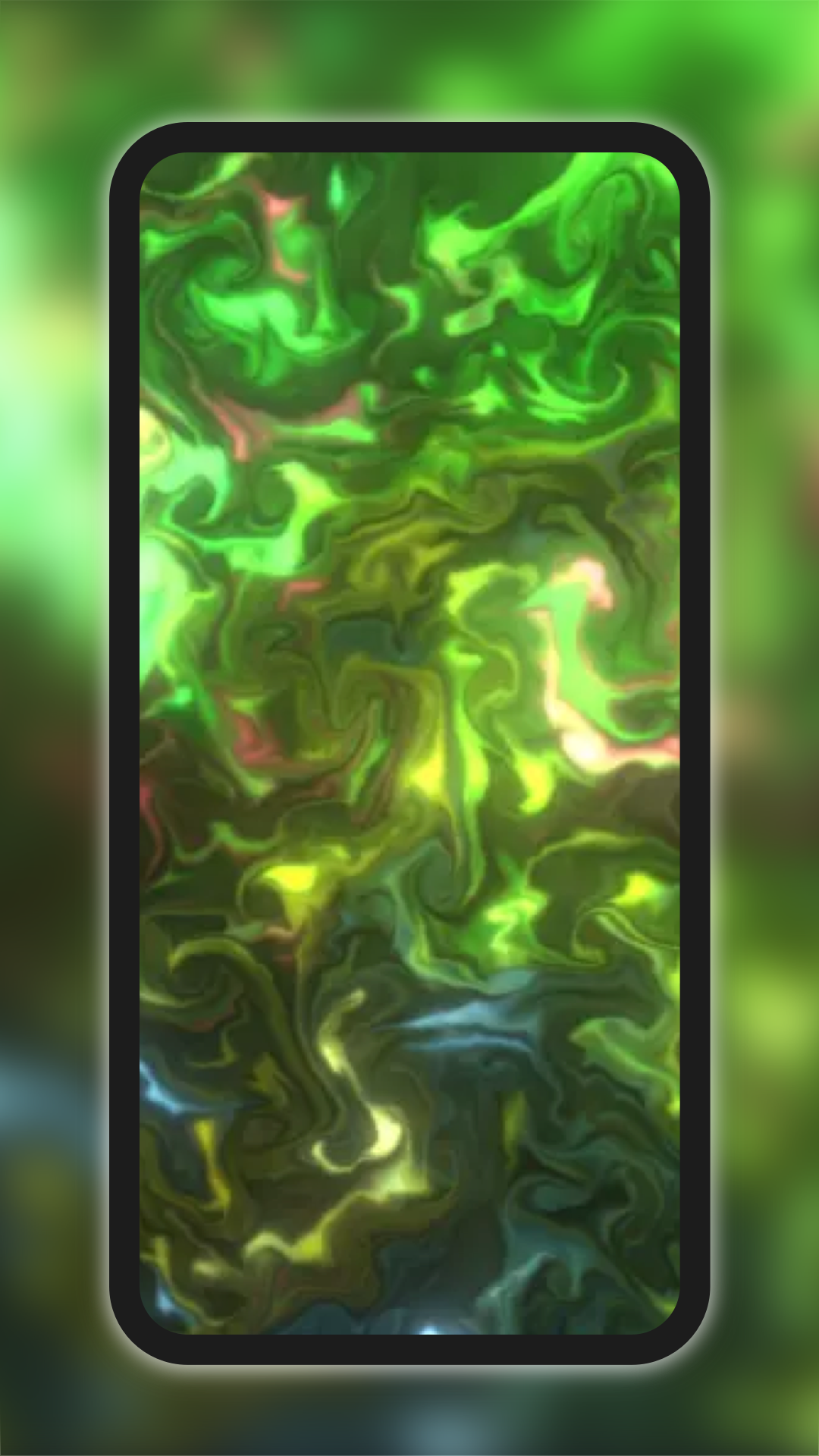 اسکرین شات 1 برنامه Neon Wave Live Wallpaper