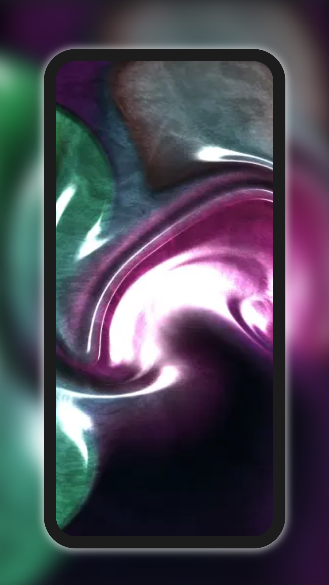 اسکرین شات 2 برنامه Neon Wave Live Wallpaper