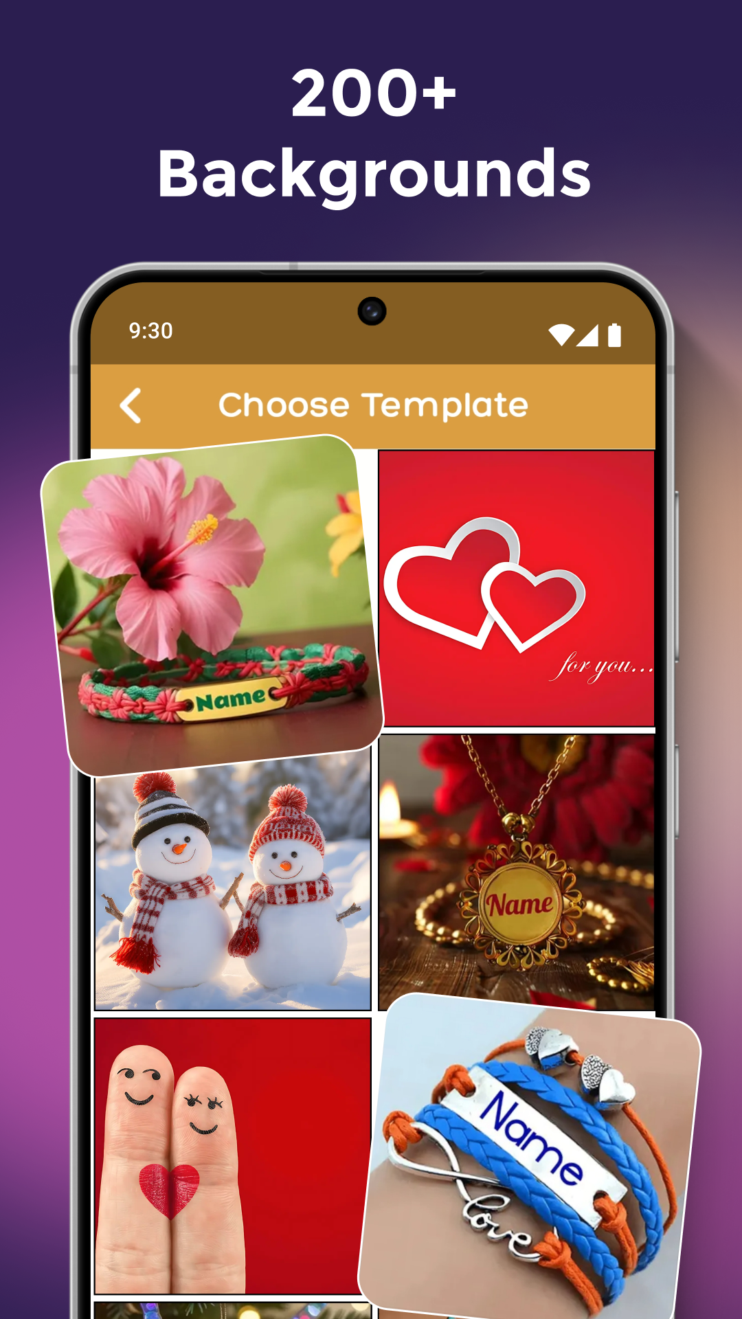 اسکرین شات 3 برنامه Stylish Name Art Maker