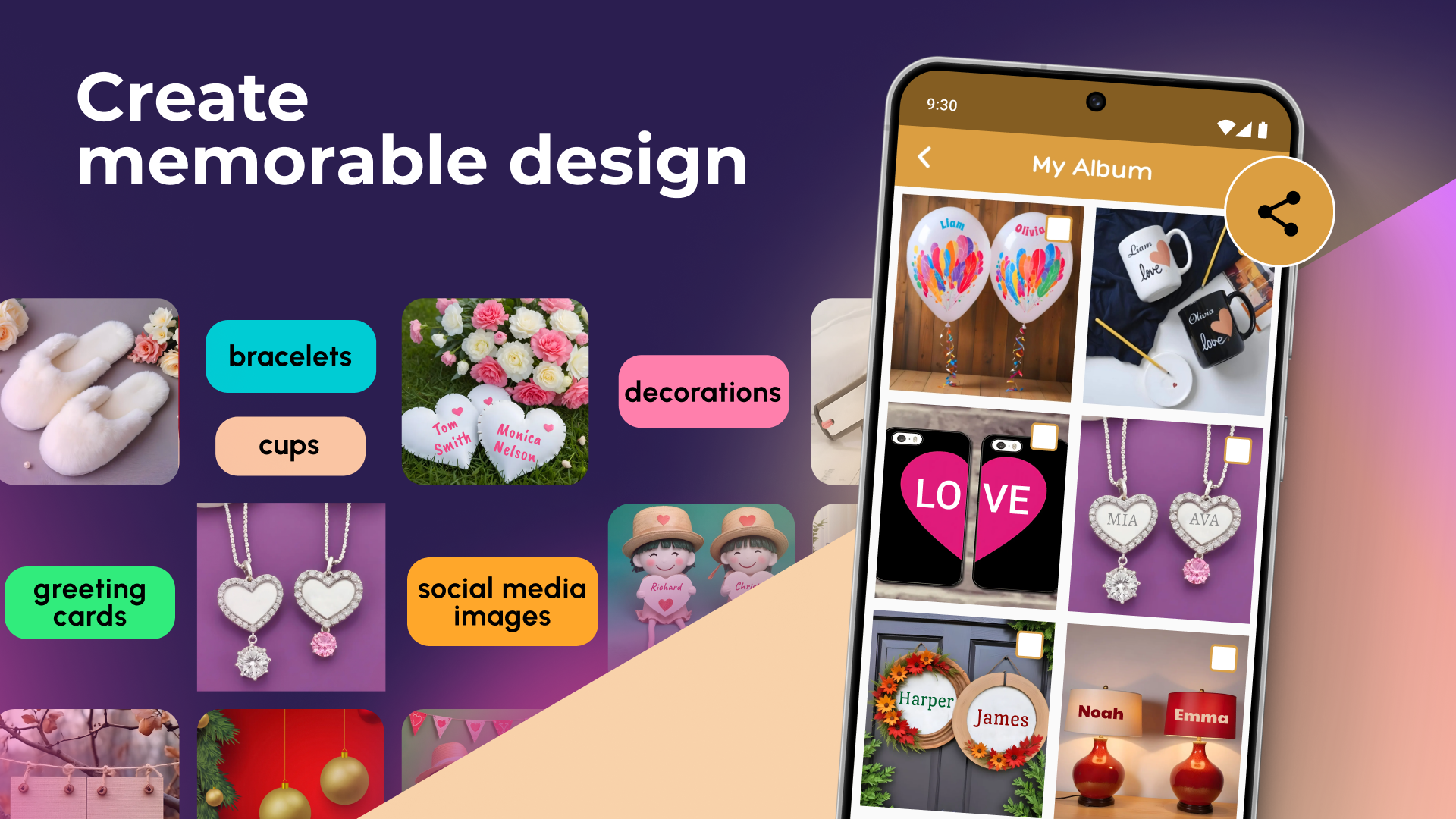 اسکرین شات 2 برنامه Stylish Name Art Maker