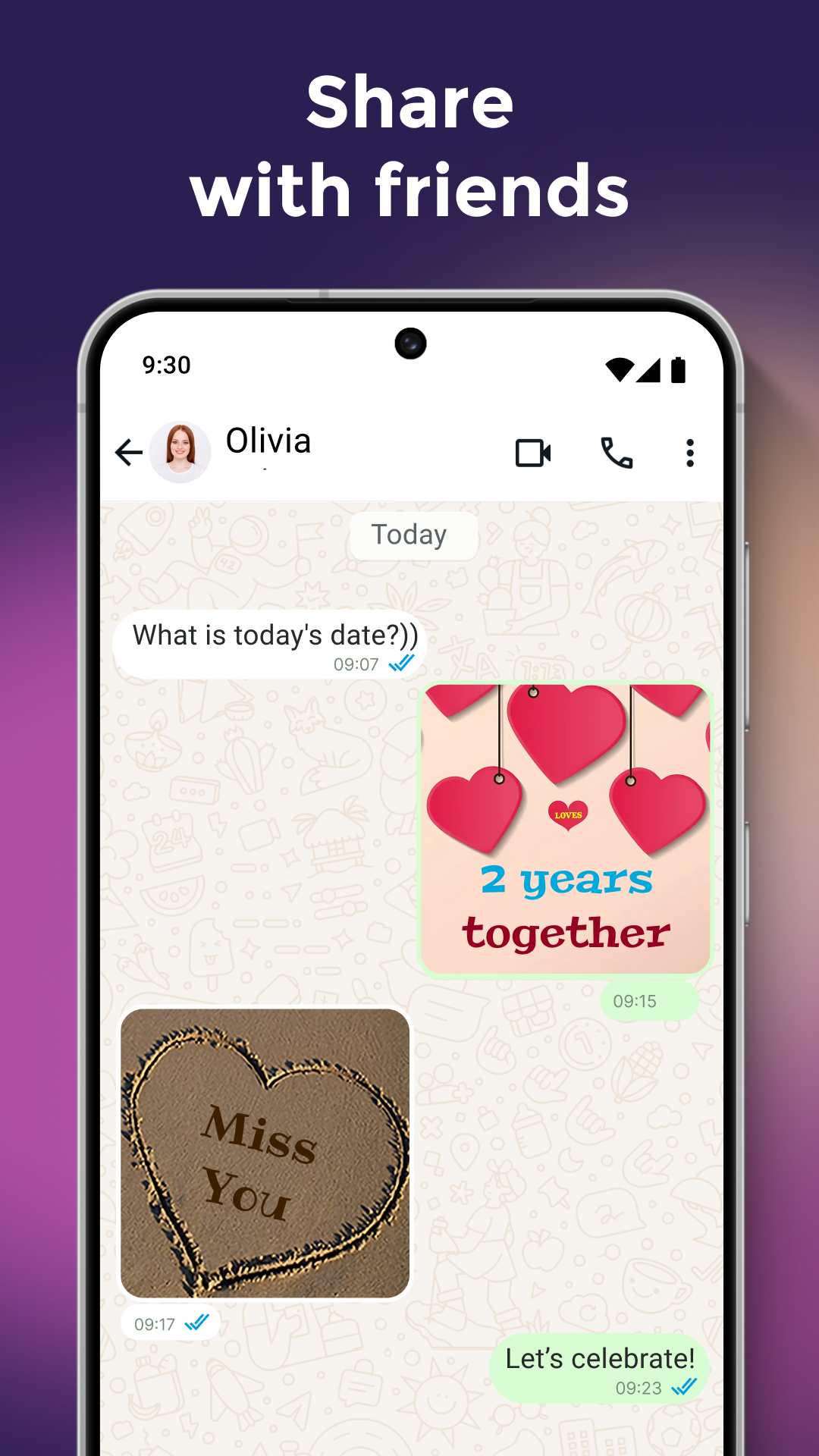 اسکرین شات 6 برنامه Stylish Name Art Maker