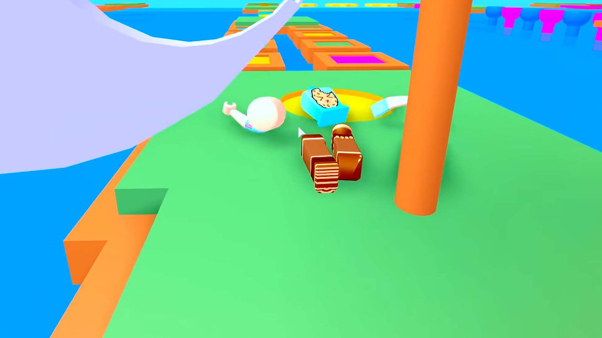 اسکرین شات 3 بازی Obby Parkour games: lava mod
