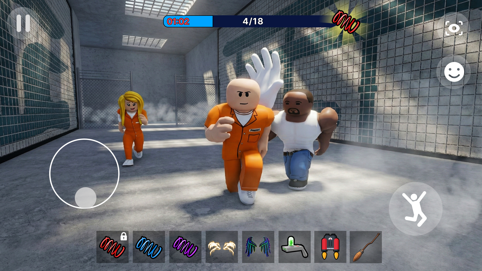 اسکرین شات 4 بازی Obby Prison Escape Scary Games