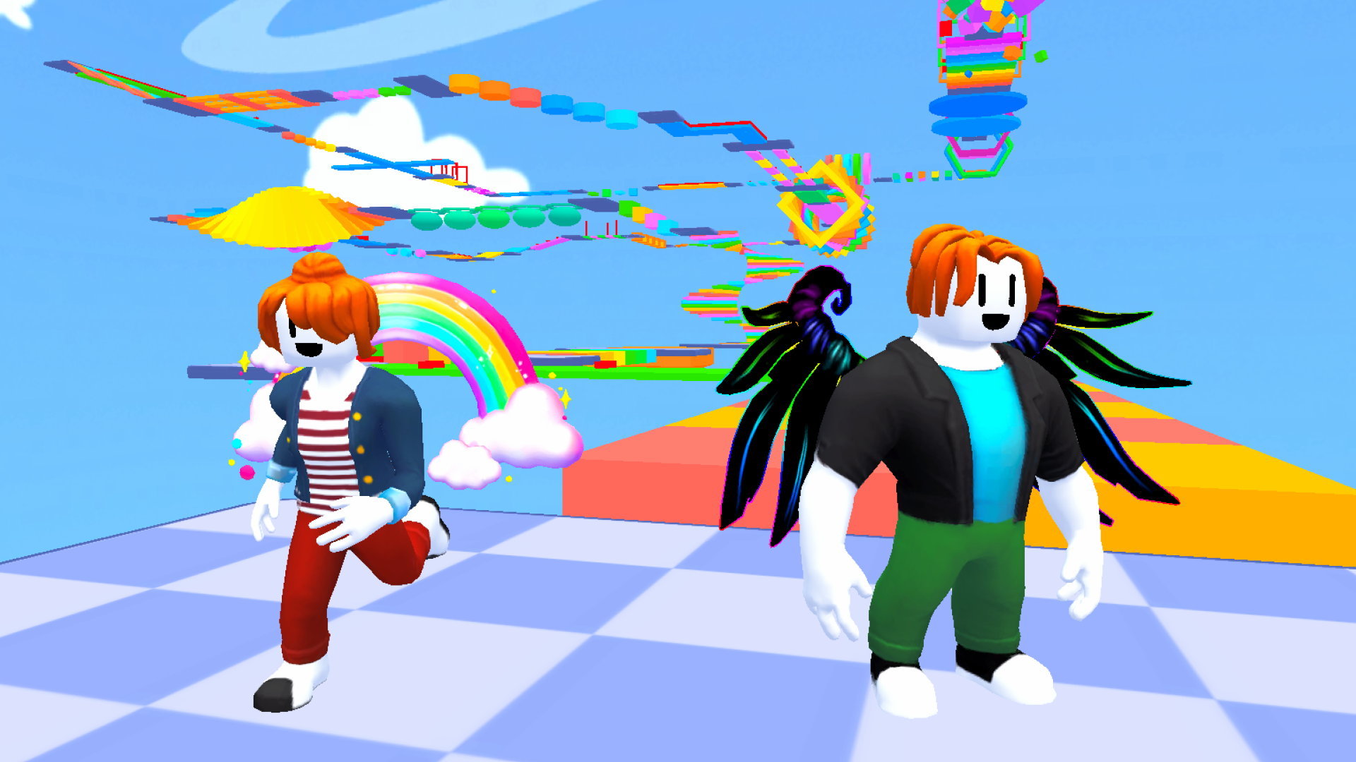 اسکرین شات 2 بازی Obby World: Parkour Games