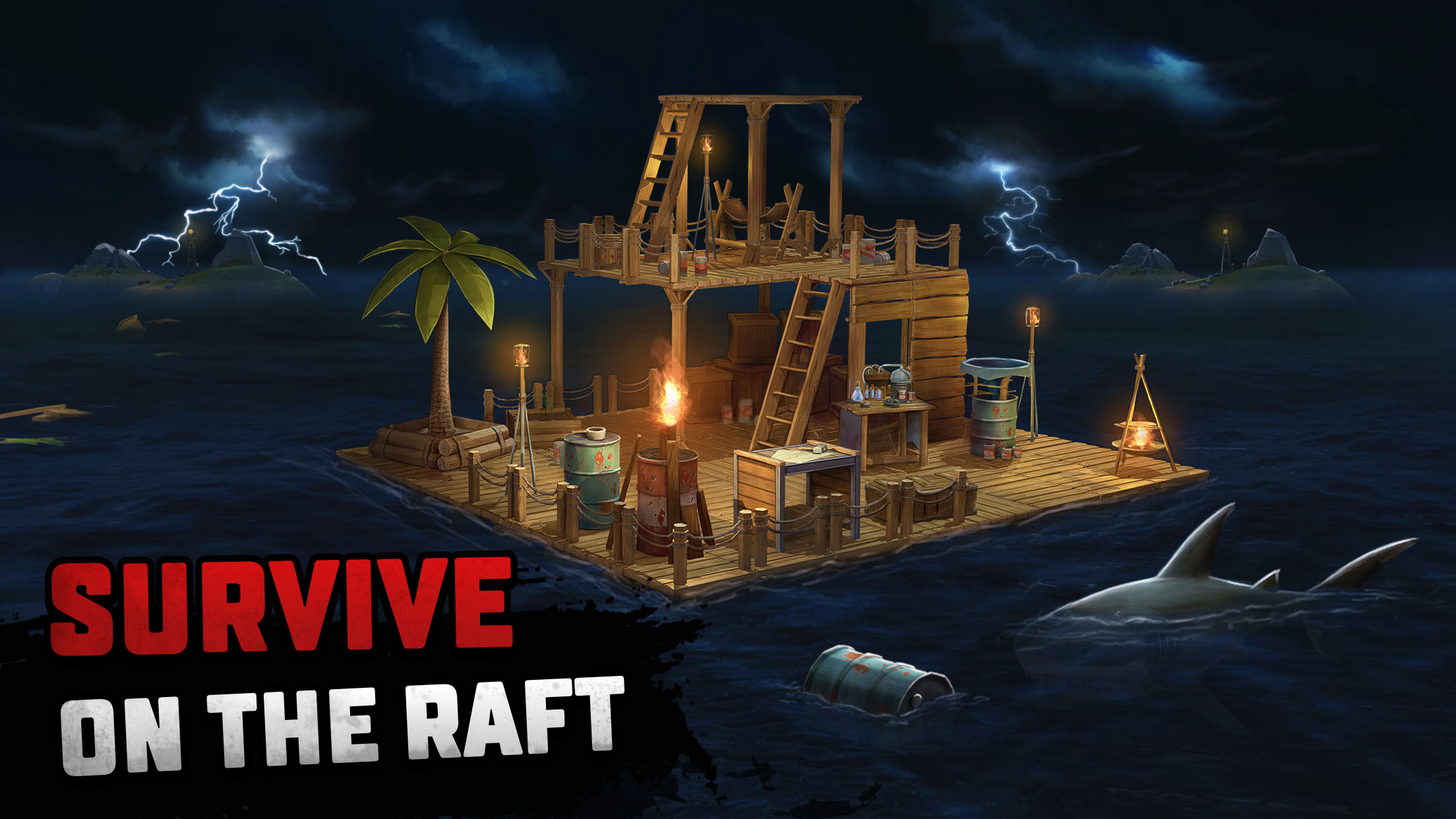 اسکرین شات 1 بازی Raft® Survival - Ocean Nomad