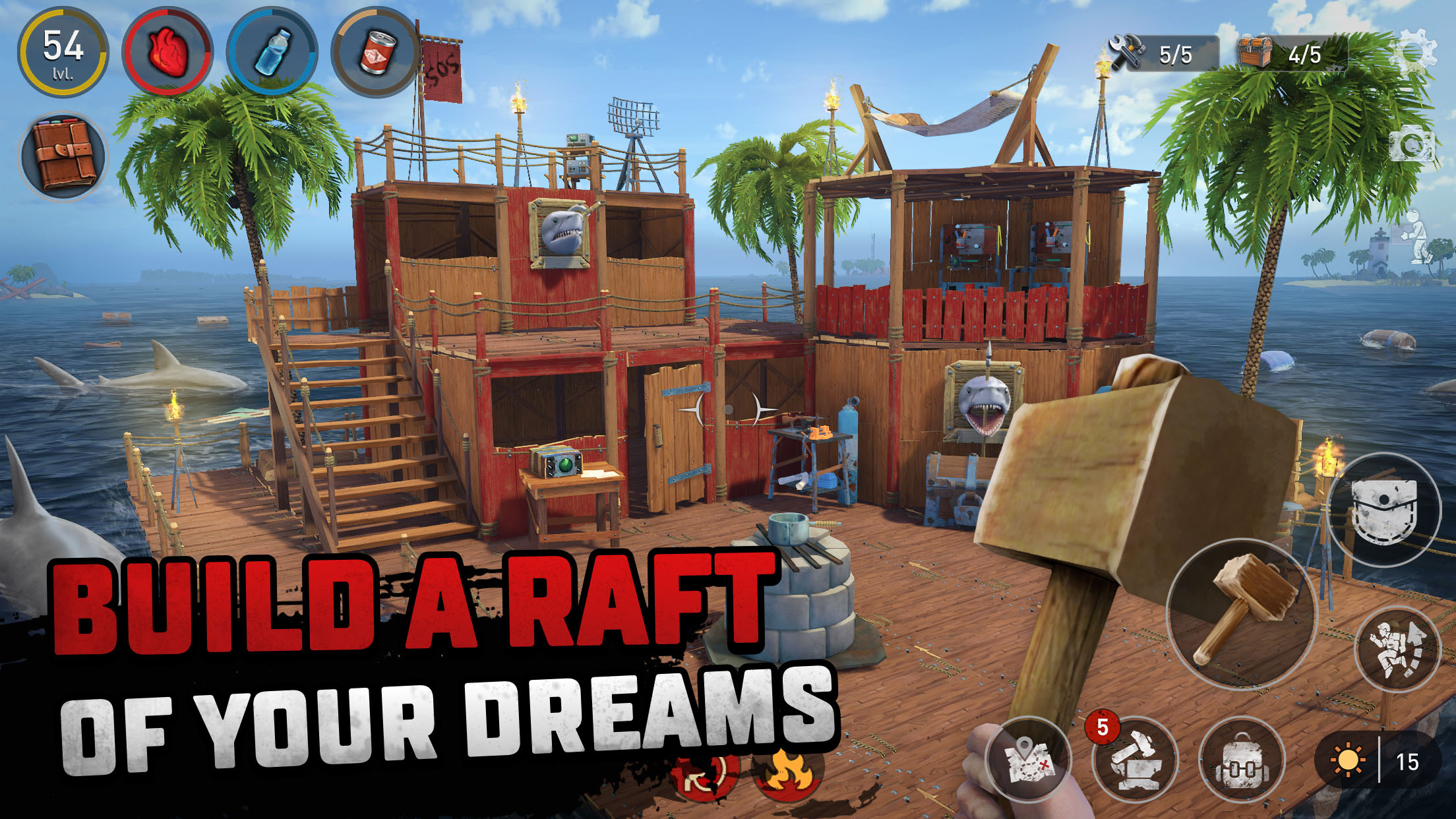 اسکرین شات 5 بازی Raft® Survival - Ocean Nomad
