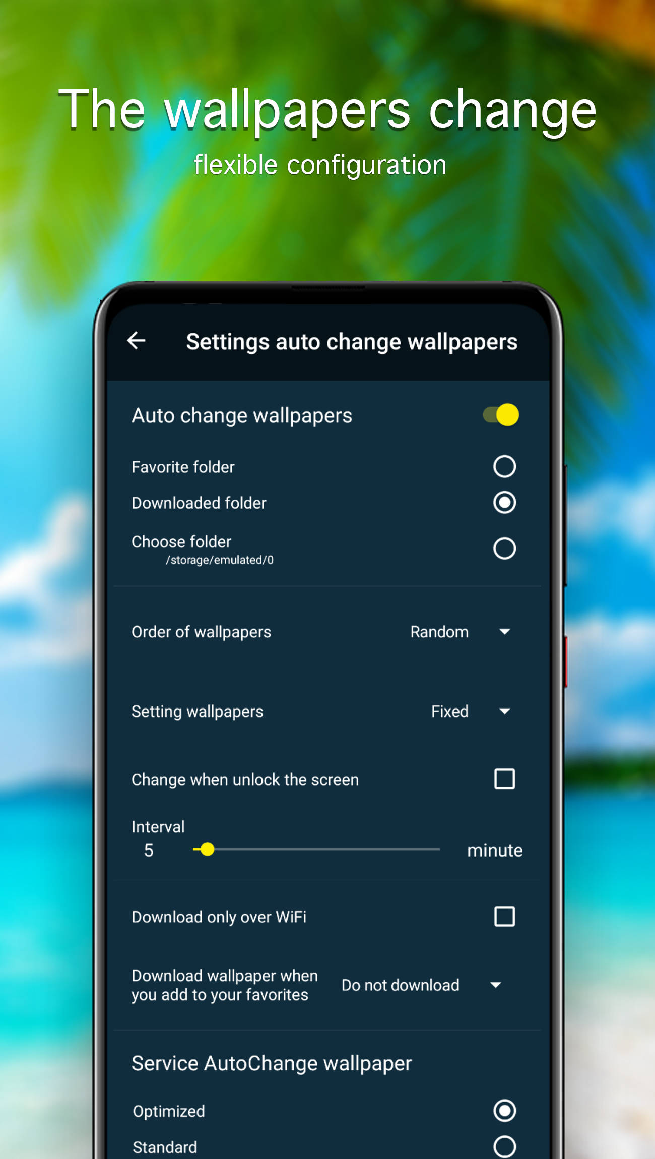 اسکرین شات 5 برنامه Ocean Wallpapers 4K (Sea)