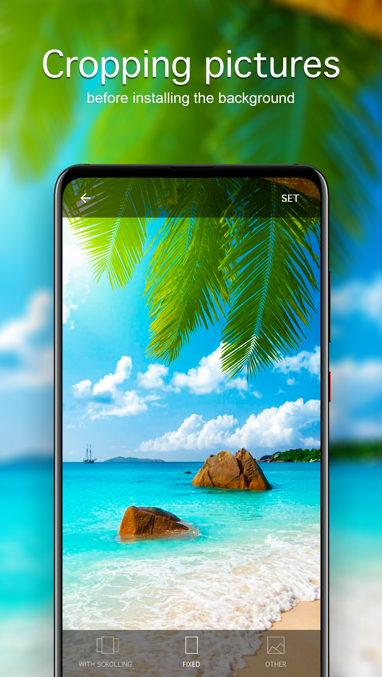 اسکرین شات 4 برنامه Ocean Wallpapers 4K (Sea)