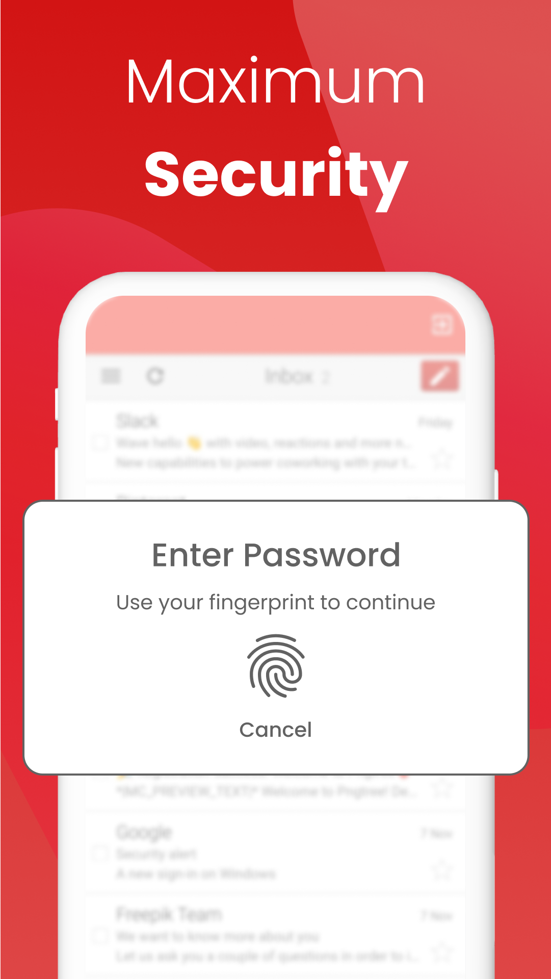 اسکرین شات 4 برنامه Email Go: All email app