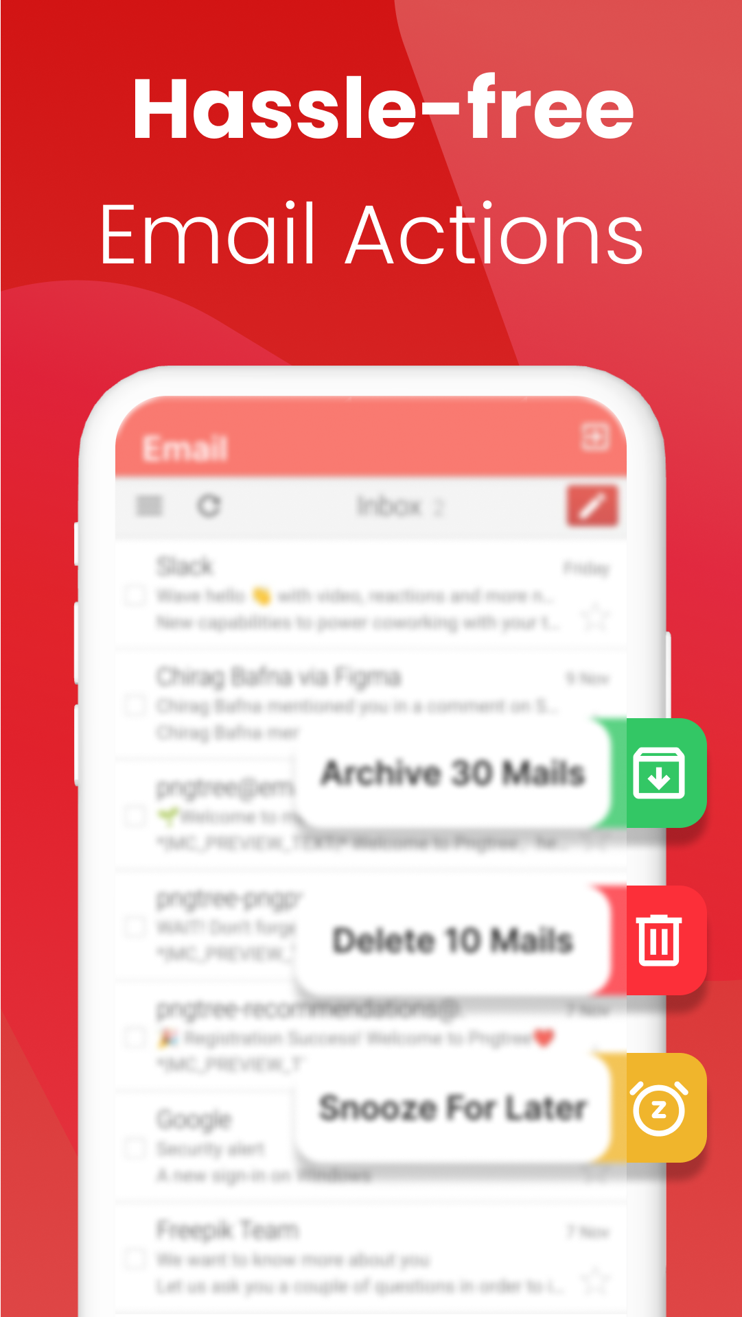 اسکرین شات 8 برنامه Email Go: All email app