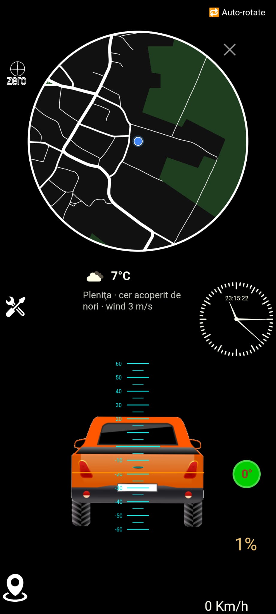 اسکرین شات 5 برنامه Off-Road Clinometer