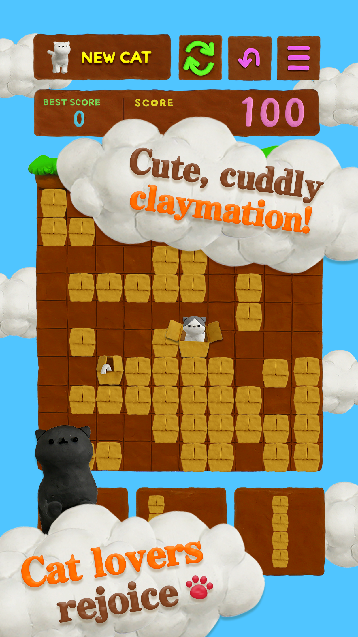 اسکرین شات 2 بازی Cat Puzzle